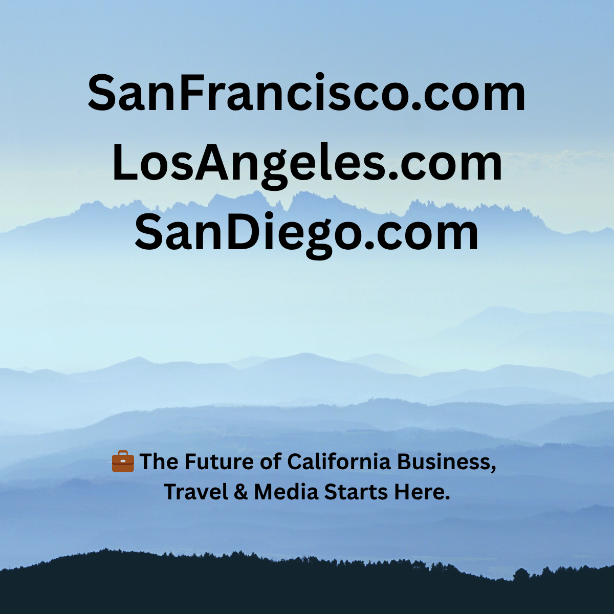 SanFrancisco.com, LosAngeles.com, SanDiego.com for Sale